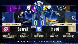 Starcraft II All-star invitational SERRAL VS HERO,  in Hangzhou