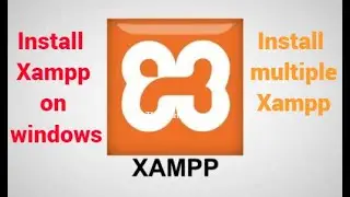 How to install xampp multiple server  on windows10  in 2022  xampp wordpress  in just 2 minutes