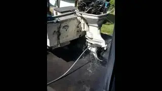 Johnson VRO 40 outboard gas runaway no plugs
