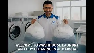 WashHouse Laundry and Dry Cleaning in AL Barsha, Dubai  #dubailaundry #washhouse #laundryservices