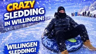 Sledding in Willingen ❄️ Winter Rodeln POV Experience