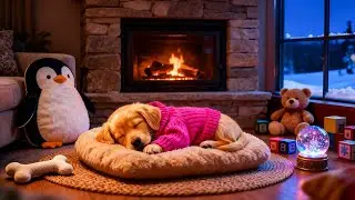 Deep Sleep Music for Dogs 🐶🎅 Anti-Separation Anxiety Relief 🎄 Puppy Sleep & Calm 💖
