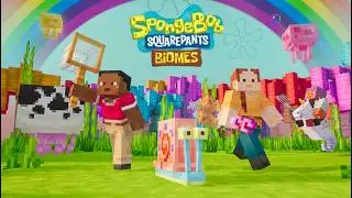 I FOUND the EPIC SpongeBob Biomes Mod in Minecraft: Full Game!