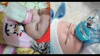 CÓMO HACER BIBERONES IMANTADOS PARA MIS REBORN  Súper fácil y económico #rutinasreborn #bebesreborn