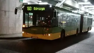 MPK Poznań Linia 145 kierunek Dworzec Zachodni.Solaris Urbino 18lll.