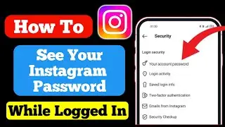 How To See your Instagram account Password while logged in - Full Guide