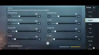 pubg setting holo Red Dot 2x 3x 4x 6x 8x all setting pubg