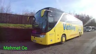 Mehmet Oe stellt den zweiten Setra S 416 von Vehling Reisen Fuhrpark vor
