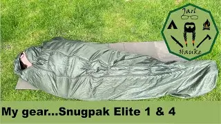 My gear...Snugpak Elite 1&4