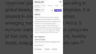 ⬆️ Consumer Goods Companies 🚀 Marico Limited 🔼 #consumer #goods #fmcgindustry #fmcgstock #fmcgsector