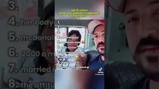 Top Ten American Woman In Pakistan Moments&mdash;CLEAR THE WAY *AllOnijahRobinson*