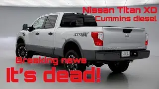 The Nissan Titan XD diesel is dead