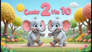 Elephant Counting Song | Fun Numbers Learning for Kids with Playful Elephants