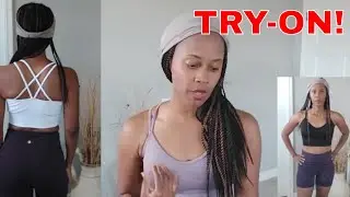 CHEAP SPORTS BRAS (AMAZON) TRY-ON| WANAYOU CRISSCROSS BACK SPORTS BRA REVIEW