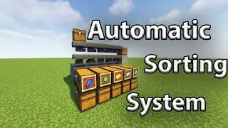 How To Build Full Automatic Sorting System 1.19+ | Minecraft