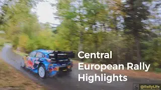 WRC Central European Rally - Best Moments - Highlights - RallyLife