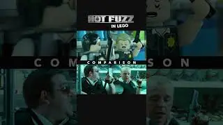 Hot Fuzz - &ldquo;You&rsquo;re off the ***** chain!&rdquo; - in LEGO! #legoanimation #hotfuzz #blender #lego