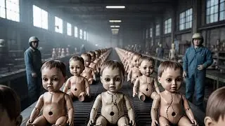 Inside a Toy Factory: How Realistic Vinyl Dolls are Mass-Produced(Full Process)
