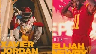 Xavier Jordan 4⭐WR Elijah Newby 4⭐LB : USC Early Spring Enrollees Part 4