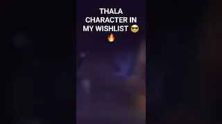 THALA CHARACTER IN MY WISHLIST #thala #viral #freefire #grow #shorts