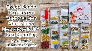 Czech Beads Exclusive Waiting for Christmas November 2024 Box Opening