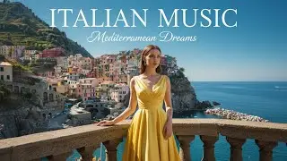 Italian Cafe Ambience | Relaxing Mediterranean Afternoon in Italy