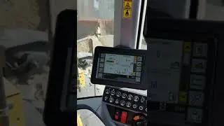 Operating heavy equipment today at our asphalt plant