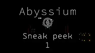 Abyssium  - Sneak peek #1