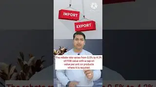 What is RoDTEP Scheme in Export I RoDTEP Scheme I Export Scheme I Export incentive#shortvideo#shorts