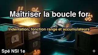 La boucle `for` : le super pouvoir