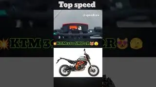 KTM 390 SMC R Top Speed Test | Ultimate Supermoto Beast on Road 🔥🏍️