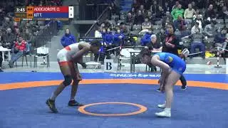 1/4 WW - 57 kg: O. ADEKUOROYE (NGR) v. T. KIT (UKR)
