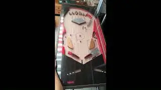 Pinball machine made from homemade parts