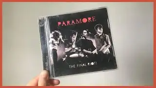 exploring the final riot! cd (design, booklet, track list) | paramore