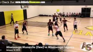 Mississauga Monarchs (Dew) vs Mississauga Jaguars Team Highlights- January 16 2014