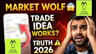 Market Wolf Trade Idea Real or Fake ? क्या रोज पैसा कमा सकते है ? 