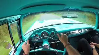 1957 Chevrolet Bel Air 283 V8 Sports Sedan - POV TEST DRIVE