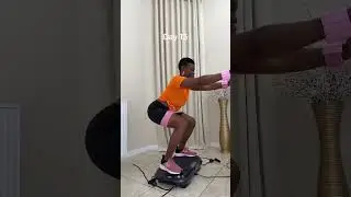 Day 13 of Squat Challenge on Waver Vibration Plate 🤸✨ #fitnessjourney