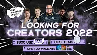 CFS IS LOOKING FOR CREATORS!
