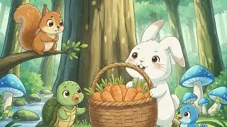 Bunny 🐇 and the Carrots 🥕|A Story About Sharing | part 1 |
