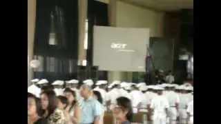Vanjo's Shoulder Board Investiture