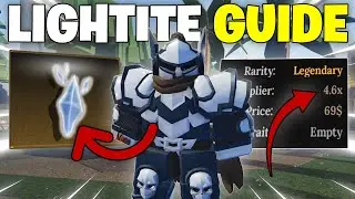 How to get Lightite | The Forge Roblox