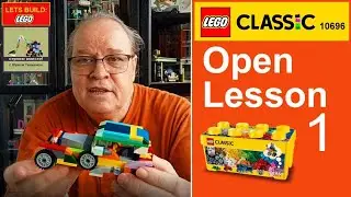 Lego Classic 10696 Самодельная модель автомобиля ✨С субтитрами СС✨ Кабриолет Cord L-29 1932 года ✨Открытый урок от Юрия Тенмана