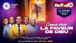 ''COMMENT OBTENIR LA FAVEUR DE DIEU'' | JOUR 9| PASTEUR JOSUE MPUTU