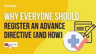Why Everyone Should Register An Advance Directive (And How)
