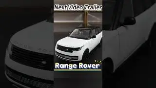 Unboxing  Range Rover 1/18 scale Preview  #diecast  #miniature #rangerover