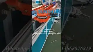 flexible corrugated pipe machine making extruder production line extrusion machine