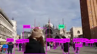 Venice in a minute - Object Detection with YOLO