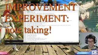 Why I suck and what to do about it. SF6 improvement strategy experiment.