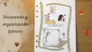 Planifica conmigo febrero ☕️ | Primera semana en la agenda ✨